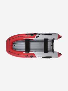 Надувная лодка НДНД Grouper 335, серо-красный, Серый