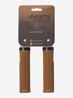 Грипсы-ручки для велосипеда Santa Cruz, Коричневый