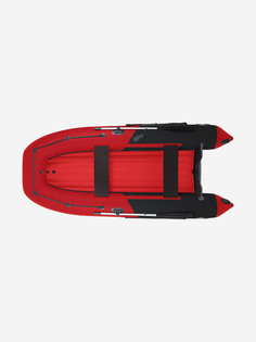 Надувная ПВХ лодка НДНД Grouper 350, черно-красный, Черный