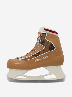 Коньки хоккейные Bauer Chamonix Glides, Коричневый Бауэр