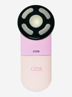 Микротоковый массажер для лица с прогревом GESS REISEN, Розовый
