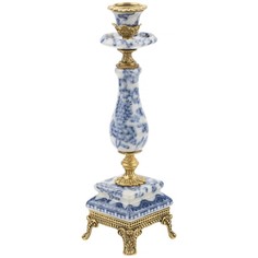 Подсвечник Glasar 7х7х23 см (31G2607/E648HC/HQEN0252) ГЛАСАР