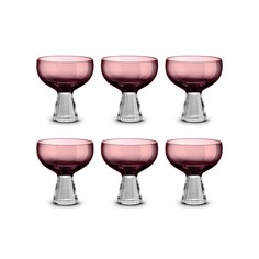 Набор креманок Pozzi Milano 1876 Fun Classy лиловый 6 шт