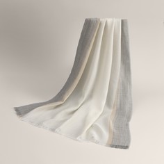 Палантин Togas Мерсье экрю/серый 70х200 см, 1 пр.