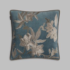 Подушка декоративная Togas Флорада голубой 45x45 см, 1 пр.