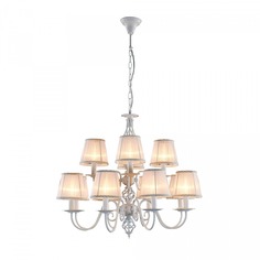 Люстра Citilux Ровена CL427220 белая