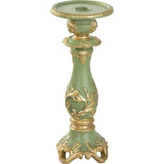 Подсвечник Glasar под старину 10х10х25 см ГЛАСАР