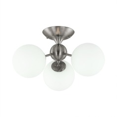 Люстра Citilux Томми CL102134 матовый хром с белым