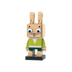 Конструктор Brick Labs: Ну. Погоди! Заяц -88 Деталей (AB-1102)