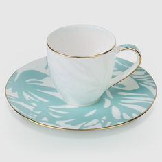 Чашка с блюдцем Hankook Prouna Прованс эспрессо 100 мл