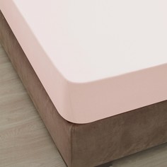 Простыня на резинке Ozdilek светло-коричневый 160x200+30 см