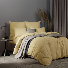 Простыня на резинке Sleepix Юко бежевый 140х200+25 см