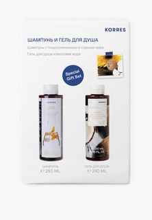 Набор для ухода за телом, лицом и волосами Korres