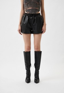 Шорты кожаные Philipp Plein