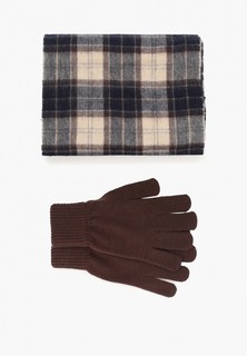 Шарф и перчатки Barbour