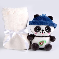 Мягкая игрушка с пледом Milo Toys