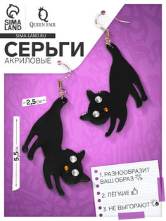 Серьги акриловые QF