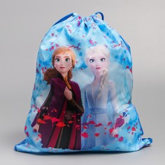 Мешок для обуви, 420×350 мм, холодное сердце Disney