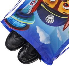 Мешок для обуви 420×330 мм, щенячий патруль PAW Patrol