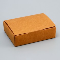 Коробка для 6 конфет, 13.7×9.85×3.85 см. кондитерская упаковка Upak Land