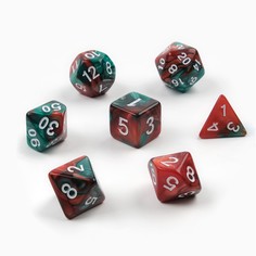 Набор кубиков для днд, 7 шт. Время игры