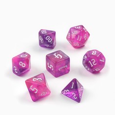 Набор кубиков для днд, 7 шт. Время игры