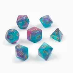 Набор кубиков для днд, 7 шт. Время игры