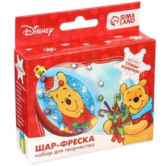 Ёлочный шар - фреска своими руками на новый год Disney