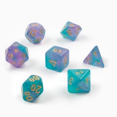 Набор кубиков для днд, 7 шт. Время игры