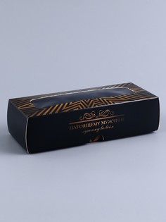 Коробка с обечайкой для 3 конфет, с окном Upak Land