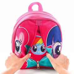 Рюкзак детский для девочки на молнии, 23×10×27 см Hasbro