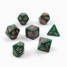 Набор кубиков для днд, 7 шт. Время игры