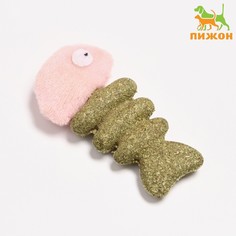 Игрушка для кошек из прессованной кошачьей мяты Пижон