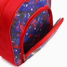 Рюкзак детский для мальчика с карманом, 25×24×9 см, человек-паук Marvel