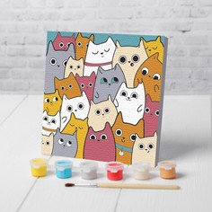 Картина по номерам для детей Школа талантов