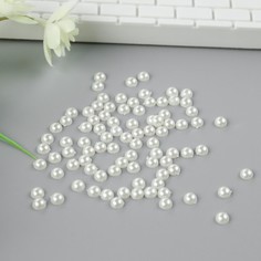 Набор для творчества половинка жемчужины d=0,6 см 20гр Арт Узор