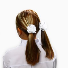 Резинка для волос 2 шт., 7 см, принцессы Disney