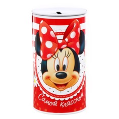 Копилка металлическая, 6.5 см × 6.5 см × 12 см Disney