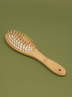 Расческа массажная bamboo, бамбуковая, 23×6.5 см, цвет QF