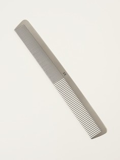 Расческа комбинированная, металлическая, 21.5×3 см, серебристая QF