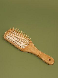 Расческа массажная bamboo, бамбуковая, 22.5×6.5 см, цвет QF