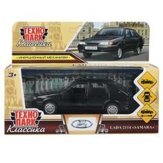 Машина металлическая LADA, Технопарк 2114-12-BK