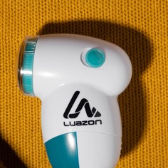 Машинка для удаления катышков luazon luk-02, 2хаа (не в комплекте), голубая
