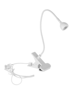 Лампа для гель лака, led, на прищепке, 1 диод, 3 вт, от usb No Brand