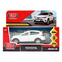 Машина металлическая TOYOTA, Технопарк RAV4-WH
