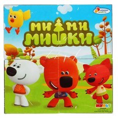 Кубики Ми-ми-мишки, Умные игры 01318-MMM Играем вместе