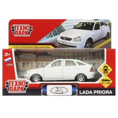Машина металлическая LADA, Технопарк PRIORA-12-WH