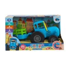 Обучающая игрушка СИНИЙ ТРАКТОР, Умка HT1543-R-WOD