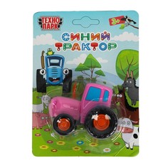 Машина металлическая СИНИЙ ТРАКТОР, Технопарк BLUTRA-7-PN