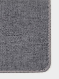 Коврик для сушки посуды доляна grey, влаговпитывающий, 45×30 см, серый